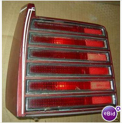 TAIL LIGHT ASSEMBLY, LEFT, 78 GRAND PRIX, USED