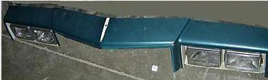FRONT HEADER PANEL, NICE, USED, 81-7 GRAND PRIX