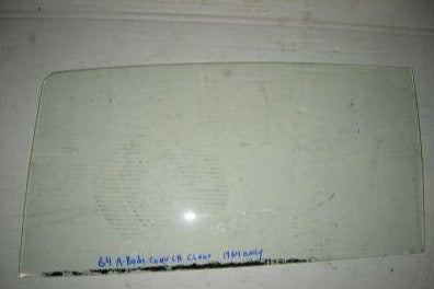 CONVERTIBLE DOOR GLASS ,LEFT USED 64 A-BODY