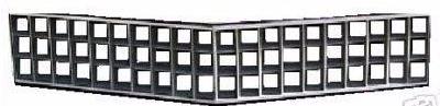 FRONT GRILLE, UPPER, USED, 78 DEVILLE FLEETWOOD
