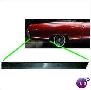 QUARTER PANEL MOLDING, LOWER, REAR, 65 CATALINA GP