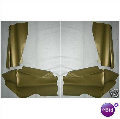 CONVERTIBLE ASH & WELL COVERS, GOLD, 67 FIREBIRD CAMARO