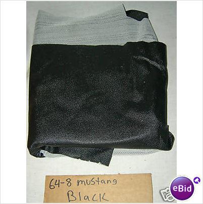 HEADLINER FABRIC, BLACK, 64-7 68 MUSTANG