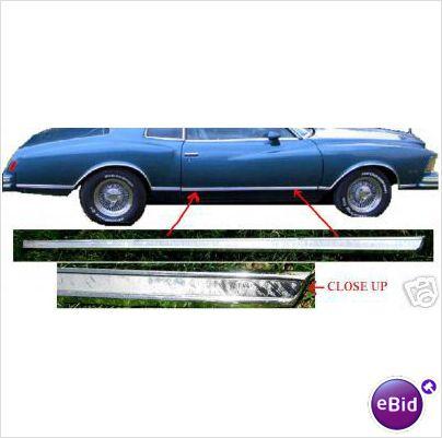 DOOR MOLDING, LOWER, 78-80 MONTE CARLO