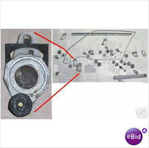 DOOR GLASS ROLLER ASSEMBLY, 70- 81 CAMARO TRANS AM