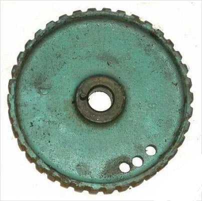 TIMING BELT SPROCKET, ON CAM, USED, 66-68 FIREBIRD TEMPEST