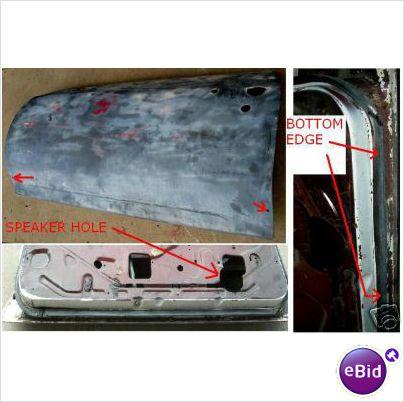 FRONT DOOR, LH, RUST FREE, 70-2 CUTLASS 442
