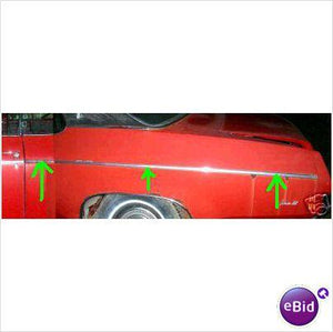 REAR QUARTER MOLDING, 72 DELTA 88, USED