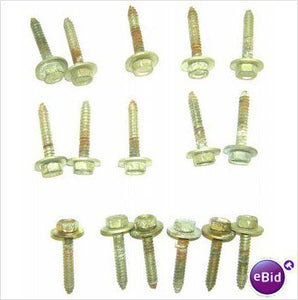CONVERTIBLE TACK STRIP BOLTS, 67-9 CAMARO FIREBIRD