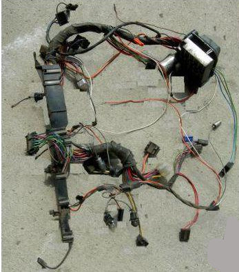 DASH WIRING HARNESS, USED, 69 CATALINA BONNEVILLE