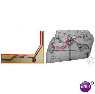 DOOR LOCK LINKAGE, 69-72 CHEVELLE GTO 442 CAMARO
