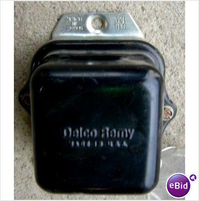 DELCO REMY VOLTAGE REGULATOR, #1119515,  ORIGINAL, USED
