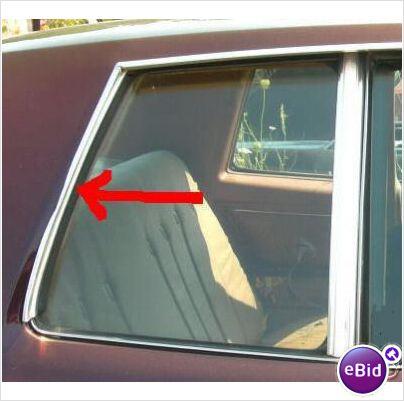 REAR OF ROOF DRIP MOLDING, 78-80 MONTE CARLO