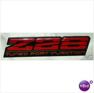 DASH EMBLEM,  82 85-6 88 "Z28 TUNED PORT INJECTION"