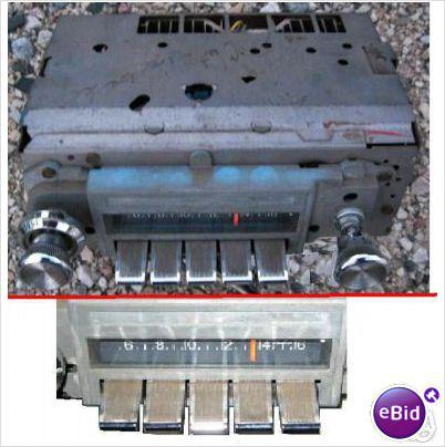 AM RADIO, 67 GRAND PRIX CATALINA BONNEVILLE,  ORIGINAL