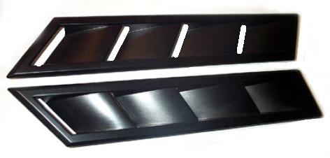 FRONT FENDER LOUVERS, GNX, REGAL, PAIR  URETHANE MOLDED, REPRO