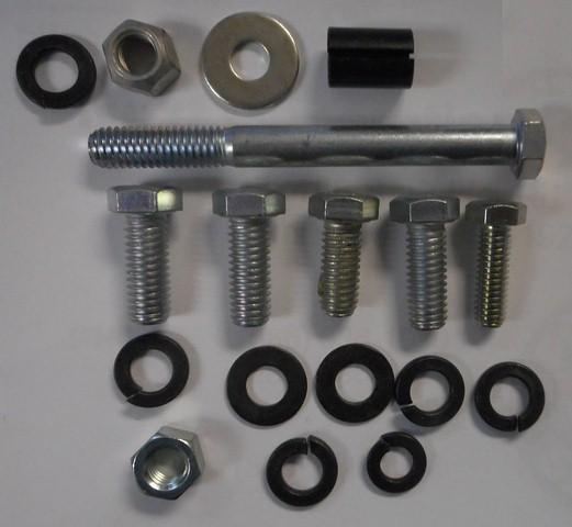 ALTERNATOR BOLT KIT, BB, 65-8 CHEVY IM CH CA NV 396, 68-72 TR, NEW
