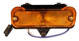 PARK LIGHT ASSEMBLY, LEFT, NEW, 66 CHEVELLE