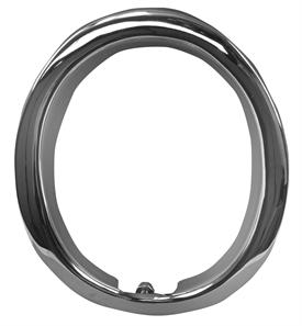 REAR VALANCE EXHAUST RING MOLDING ,NEW 65 66 MUSTANG