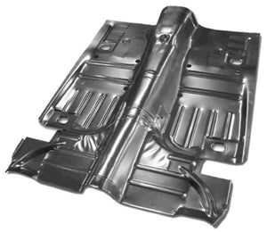 FLOOR PAN, COMPLETE, CONVERTIBLE, NEW, 64-73 MUSTANG COUGAR
