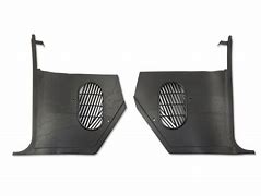 KICKPANELS ,NO AC PAIR BLACK NEW 65 66 A BODY