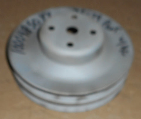 FAN PULLEY ,V8, 2 GROOVE,W/ AC USED 75-79 PONTIAC MOTORS