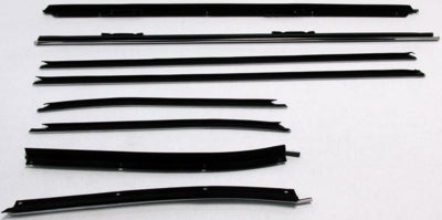 WINDOW FELTS ,CONVERTIBLE 8PCS NEW 71-75 B-BODY