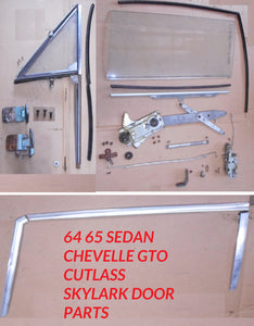 64 65 A SEDAN DOOR PARTS