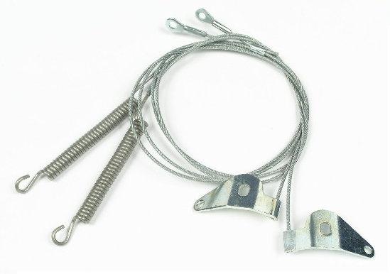 CONVERTIBLE TOP HOLDDOWN CABLES ,71-5 B-BODY & 71-76 ELDO
