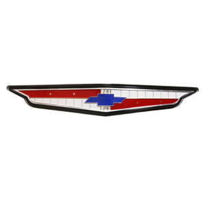 GRILLE EMBLEM, NEW, w/6CYL, 61 IMPALA BELAIR