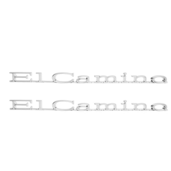 FENDER EMBLEMS ( ELCAMINO ) 71-77 NEW PAIR