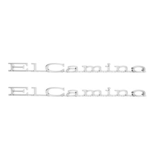 FENDER EMBLEMS ( ELCAMINO ) 71-77 NEW PAIR