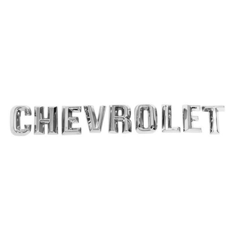 HOOD LETTERS, "CHEVROLET" NEW 60-61 IMPALA