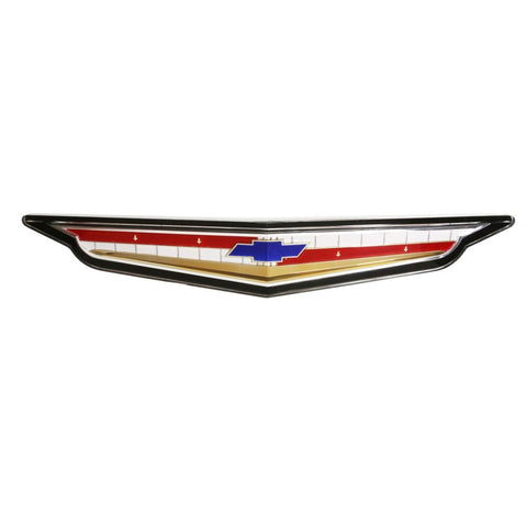 GRILLE EMBLEM, NEW, w/283, 61 IMPALA