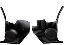 AC KICKPANELS W/SPEAKERS, BLACK, PAIR, NEW, 68-72 A-BODY