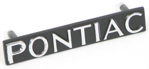 GRILLE EMBLEM (PONTIAC) NEW, 76-77 FIREBIRD TA