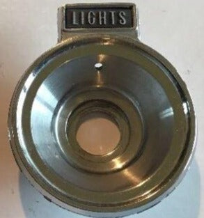 HEADLIGHT SWITCH BEZEL ,USED 70-72 CUTLASS 442