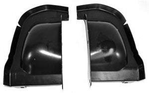 HEADLIGHT SPLASH SHIELDS, PLASTIC NEW PAIR 66-67 NOVA