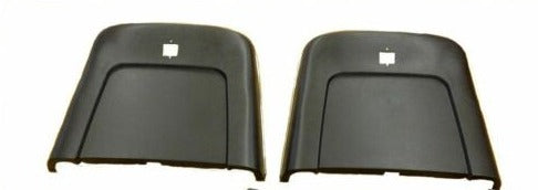 BUCKET SEAT BACK PANELS ,BLACK NEW 69-72 A-X-BODY B-BODY,