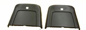 BUCKET SEAT BACK PANELS ,BLACK NEW 69-72 A-X-BODY B-BODY,