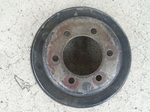 CRANK PULLEY ,3 GROOVE AC 350 71-81 BUICK ,USED
