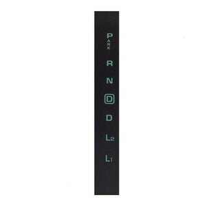 CONSOLE SHIFT INDICATOR DECAL ,4SPEED NEW 66 67 IMPALA