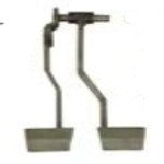 CLUTCH & BRAKE PEDALS ,NEW, 67 CHEVELLE