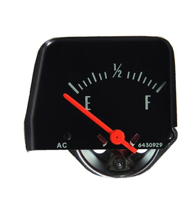 CONSOLE GAS GAUGE, BLACK, NEW, 68-75 NOVA, 74 GTO