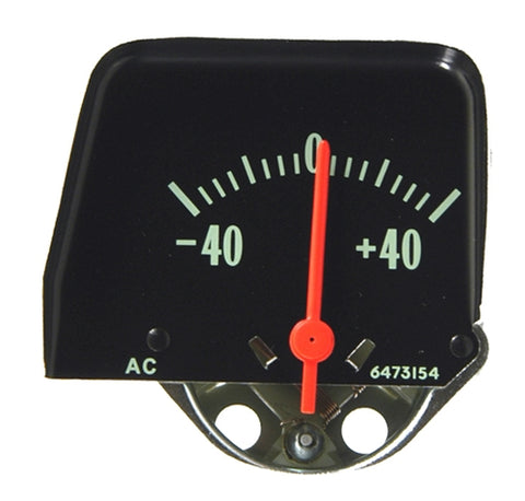 AMMETER GAUGE, BLACK, NEW, 68-74 NOVA, 74 GTO