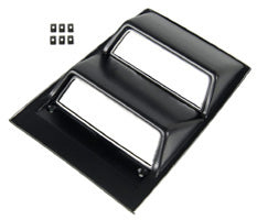 CONSOLE GAUGE COVER, NEW, 68-9 CAMARO, 68-76 NOVA