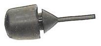 FRONT LICENSE PLATE RUBBER STOP, EACH, NEW