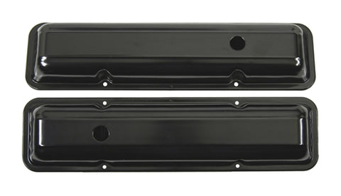 VALVE COVERS, PAINTED, PAIR, 327 350, NEW, 68 CHEVY