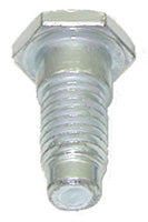 RETRACTOR SEAT BELT BOLT, CHROME, NEW, 66-72 GM CARS